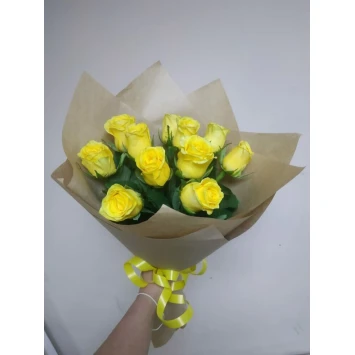 Букет из 11 Желтых роз