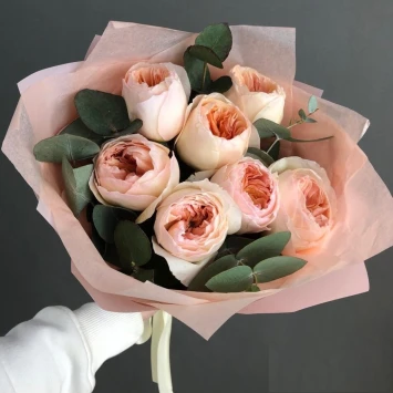 Букет из пионовидных роз ❤️